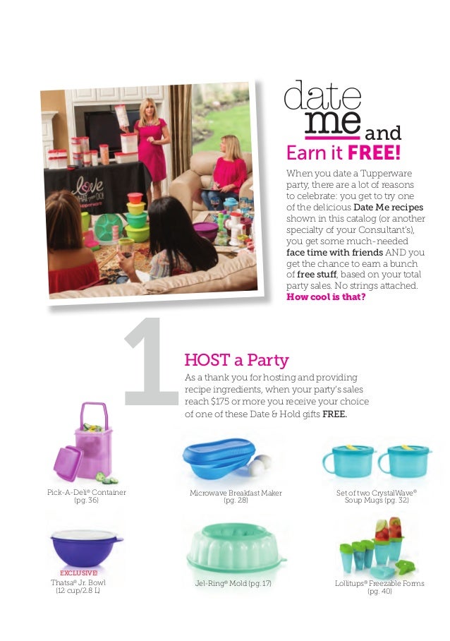 tupperware dating tips